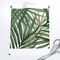 Vintage Style Jungle Botanical Green Palm Fronds Leaves Nature Forest Wild Summer Tropical Custom Printed Fabric by Spoonflower Various Fabrics by the Yard or Fat Quarter
